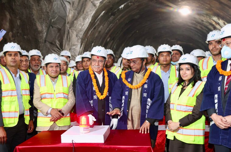 Nagdhunga Tunnel Passage achieves breakthrough - Nepal Samaj