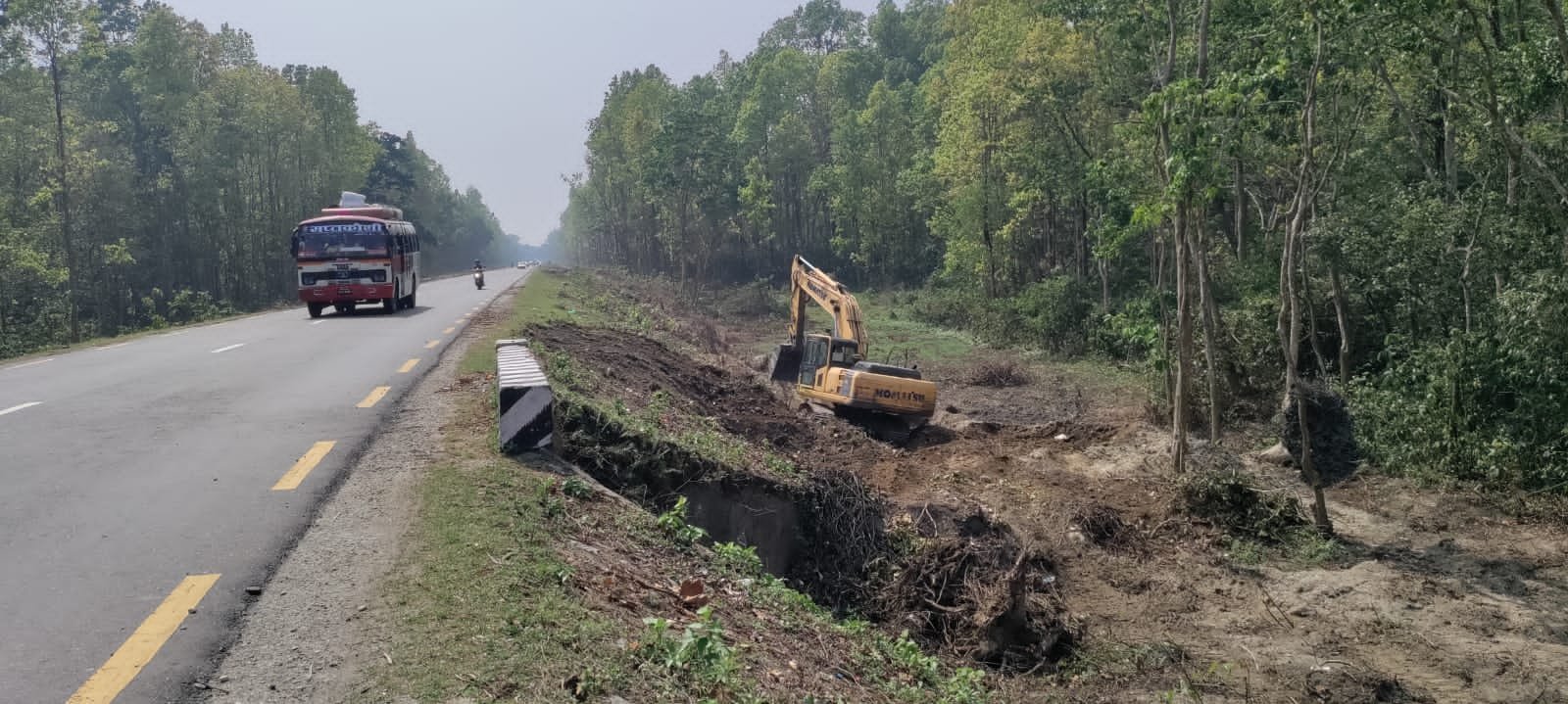 Construction of levees along seven streams begins in Kailali - Nepal Samaj