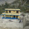 Health post building built in remote Myagdi village