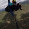Commercial test of paragliding in Guthichaur