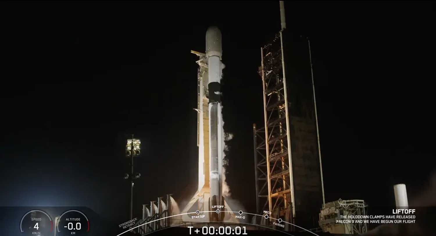 spaceX launches 21 Starlink internet satellites into space - Nepal Samaj