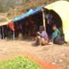 Khanikhola families reeling in the cold under tents for four months