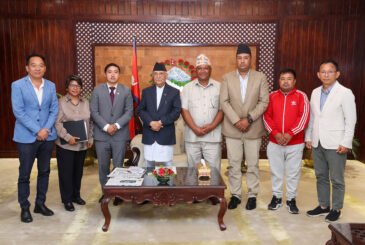 PM holds consultation for stadium at Suryabinayak