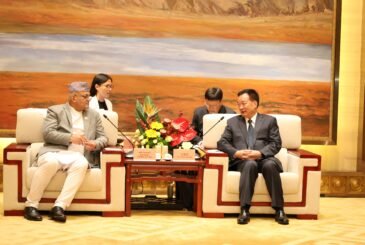 Chief Minister Pandey proposes cooperation in trade and tourism with China