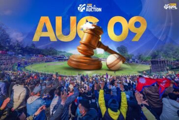 Nepal Premier League auction set for August 9