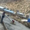 China begins paving road on Nepali side