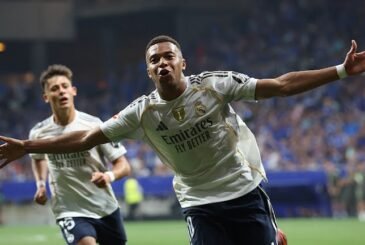 Mbappé’s brace secures victory for Real Madrid