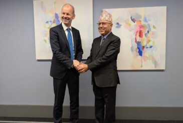Finance Minister Khanal, World Bank Group Vice President meet in Washington DC
