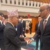 Finance Minister Khanal meets with Singaporean President