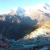 Unusual snowfall in Khumbu in first week of October