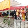 Chhath festival: President Paudel visits Guheshwori to offer arghya to Sun