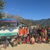Passenger Bus reaches Malkawang for the first time