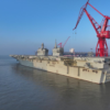 Chinese PLA Navy’s first Type 076 amphibious assault ship ‘Sichuan’ launches first sea trial
