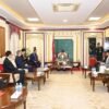 Chinese Ambassador pays farewell call on President Paudel