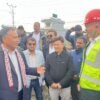 Minister Ghising wants Muglin-Pokhara road completed promptly
