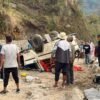 Two dead, 12 injured in Lamjung jeep accident