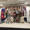 Dr. Acharya’s poetry ‘Dinbhari Pani Parirahanchha’ released in USA