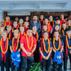 Minister Pokharel lauds progress of Nepal Women’s National Football Team