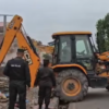 Illegal structures at Sattale, Pathibhara and Tenjing Chowk of Kapan are being razed down