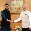 RSP President Lamichhane, Indian External Affairs Minister Jaishankar hold meeting in New Delhi