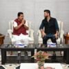 RSP Chair Lamichhane, BJP President Nabin hold meeting