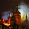 Nine killed, historic monastery on fire as Ukraine faces major Russian attacks