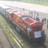 Cargo train arrives from Kolkata to ICP Biratnagar