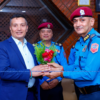 IGP Karki back home after attending regional meet on combatting organized crime