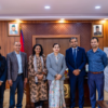 UNFPA representative Haridass pays courtesy call on Minister Mehta