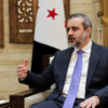 Syria foreign minister sees Israel security talks resuming despite no trust