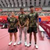 20th Asian Games: Evana, Rubin win table tennis mix doubles