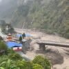 Kaligandaki washes away a bridge
