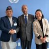 Foreign Minister Khanal discusses with UN Deputy Secretary-General Khare about peacekeeping