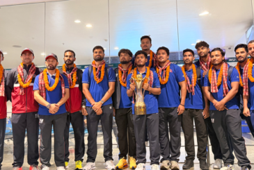 ACC Premier Cup winner Nepali team returns home