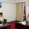 CoAS Sigdel pays courtesy call on Vice President Yadav