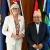 Foreign Minister Khanal calls on Australia’s Governor General Mostyn