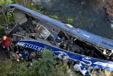 22 killed in Kenya bus crash near the site of a previous fatal accident