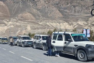 Tourist activity escalates in Mustang
