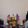 US Ambassador to Nepal Berry calls on Home Minister Khand