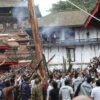 सुरु भयो इन्द्रजात्रा, हनुमानढोकामा ठड्याइयो लिङ्गो