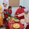 राष्ट्रपति पौडेलले गुरू पुरोहितबाट टीका ग्रहण गर्ने