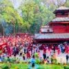 चैते दसैँमा कालिका मन्दिरमा भक्तजनको भीड