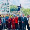लमजुङको खुदीबजारमा फुटबल खेलाडी साम्बाको सम्मानार्थ साम्बाचोक स्थापना