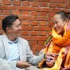 एरिकालाई विमानस्थलमा भव्य स्वागत