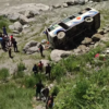 सिन्धुपाल्चोकबाट काठमाडौं आइरहेको बस मेलम्चीमा दुर्घटना, आठ घाइते
