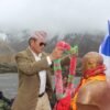 अन्नपूर्ण आधार शिविरमा प्रथम आरोहीको सालिक अनावरण