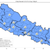आज पाँच प्रदेशका केही स्थानमा अत्यधिक वर्षा हुने पूर्वानुमान