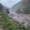 ल्हेन्दे खोलामा बाढी आएपछि रसुवागढी जलविद्युत् आयोजना अस्थायी रूपमा बन्द