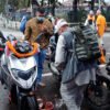 भद्रकाली मन्दिरमा सवारी साधन पूजा गर्नेको घुइँचो