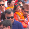 आर्यतारा शाक्यलाई नयाँ कुमारीका रूपमा कुमारी घरमा भित्र्याइयो